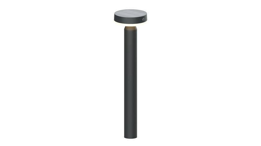 Die BOLD Solar-Wegeleuchte mit PIR, 50 cm Höhe, Gun Grey