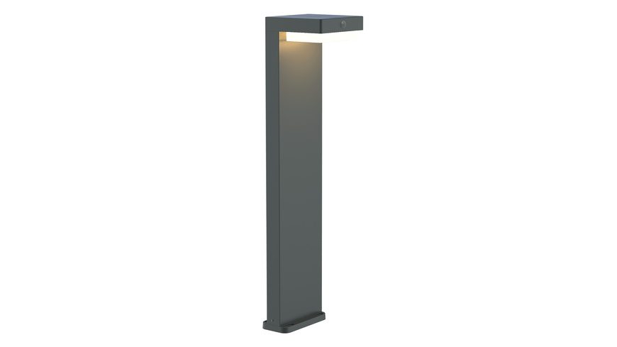Die BOLD Solar-Wegeleuchte mit PIR, Gun Grey