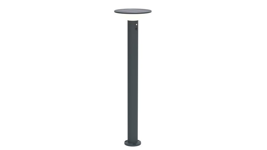 Die Bold Solar-Wegeleuchte mit PIR, Gun Grey