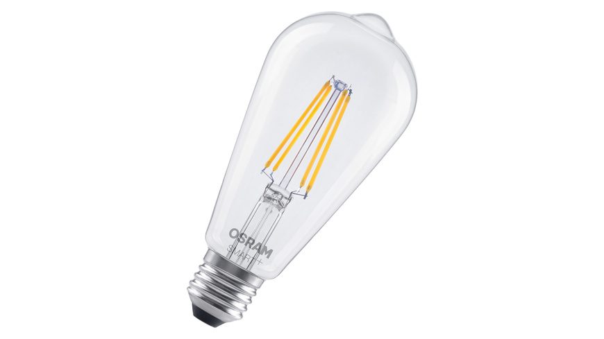 OSRAM SMART+ Smart Home LED-Lampe E27, WLAN, dimmbar, IP20, klar