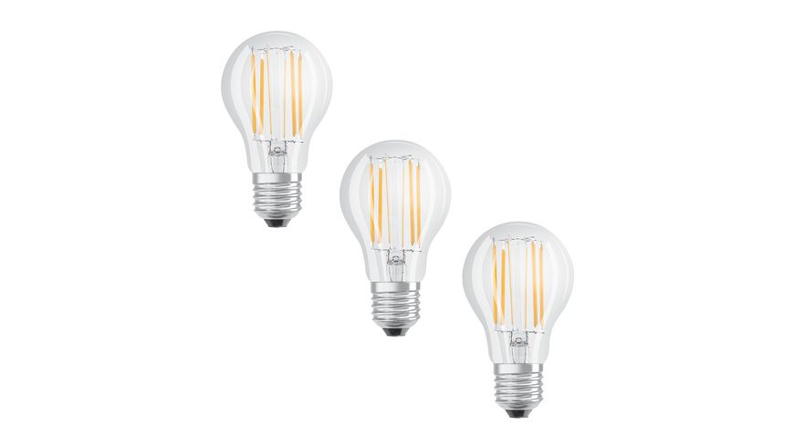 OSRAM HOMELIGHTING 4058075592414 LED EEK D (A - G) E27 Glühlampenform 7.5 W = 75 W Warmweiß (Ø x L) 60 mm x 105 mm 3