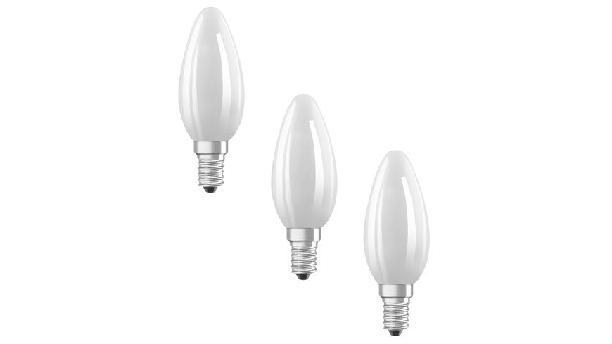 OSRAM HOMELIGHTING 4058075592575 LED EEK D (A - G) E14 Kerzenform 5.5 W = 60 W Kaltweiß (Ø x L) 35 mm x 100 mm 3 St.