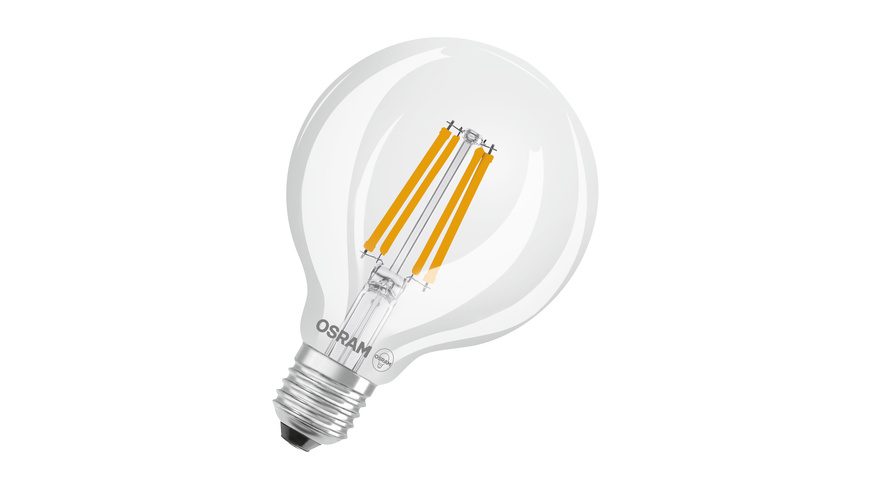 OSRAM HOMELIGHTING 4099854235436 LED EEK A (A - G) E27 Globeform 3.8 W = 60 W Warmweiß (Ø x H) 95 mm x 95 mm 1 St.