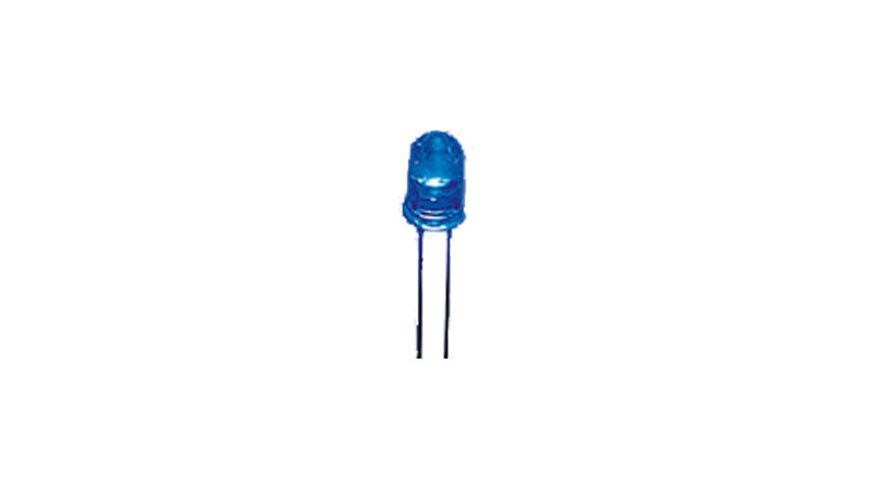 Superhelle 3 mm LED, Blau, 5.200 mcd, 10er-Pack