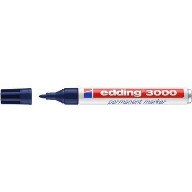 EDDING Permanent Marker 3000 1,5-3mm 3000-17 stahlblau