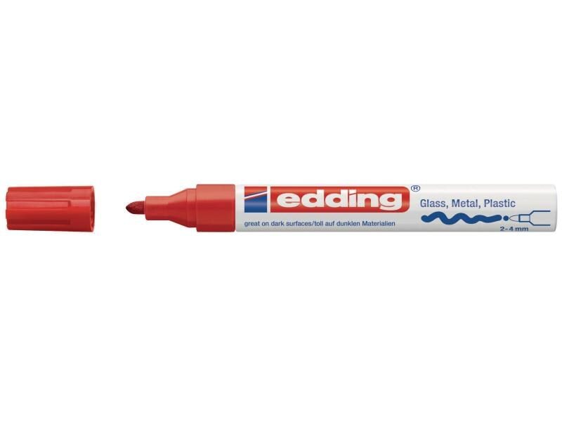 EDDING Paintmarker 750 2-4mm 750-2 CRE rot