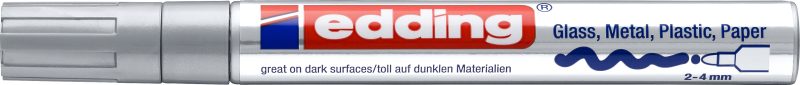 EDDING Paintmarker 750 2-4mm 750-54 CR silber
