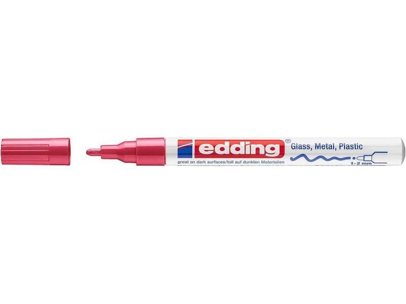 EDDING Paintmarker 751 CREA 1-2mm 751-2 CRE rot