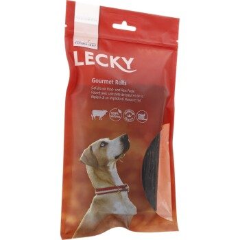 Lecky Gourmet Rolls mit Rind & Reis 4 Stück