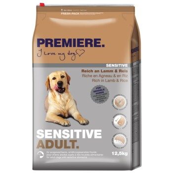 PREMIERE Sensitive Adult Lachs Lamm 12.5 kg