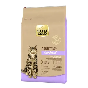 SELECT GOLD Sterilised Adult Geflügel und Reis 7 kg