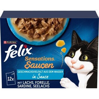 Felix Sensations 12x85g Geschmacksvielfalt aus dem Wasser