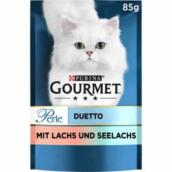 GOURMET Perle Duetto 26x85g Lachs und Seelachs 26x85 g
