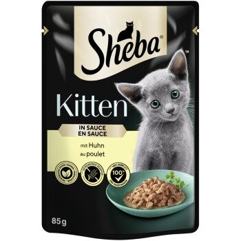 Sheba Kitten in Sauce Huhn 28x85 g