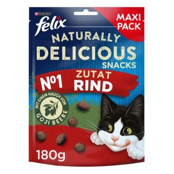 Felix Naturally Delicious 6x180g Rind mit Gojibeere