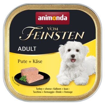 animonda Vom Feinsten Adult in Sauce Pute und Käse 22x3.3 kg