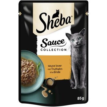 Sheba Sauce Collection Sauce Lover Truthahn 28x85 g