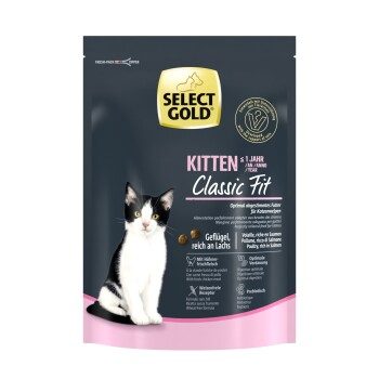 SELECT GOLD Kitten Geflügel und Lachs 300 g