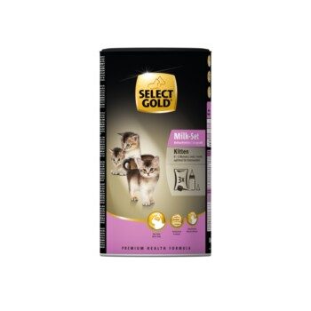 SELECT GOLD Milk-Set Kitten inkl. Milchflasche & Löffel 300g