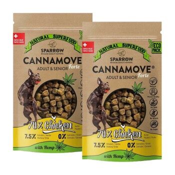 Sparrow CannaMove Forte Snacks 2x200 g