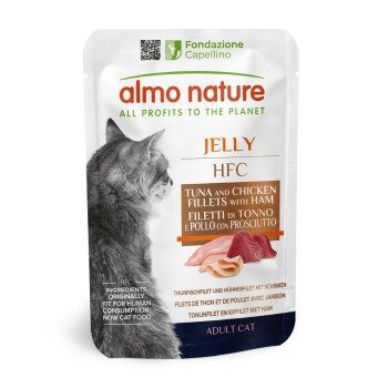 Almo nature HFC Jelly Thunfisch, Huhn und Schinken 24x55 g