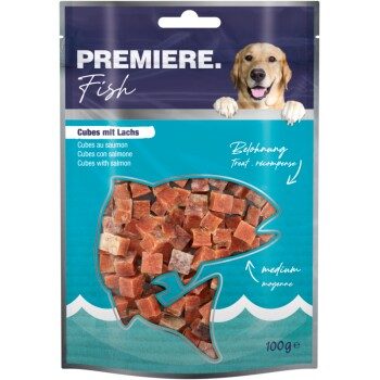PREMIERE Fish Cubes mit Lachs 100g Lachs 100 g