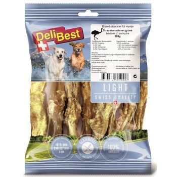 DeliBest Straußensehnen groß 200g