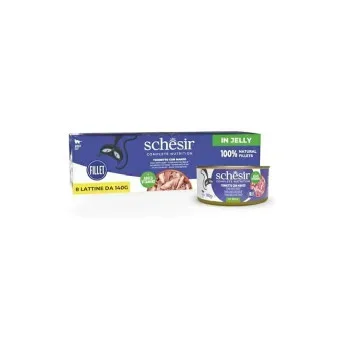 Schesir Natural 24x140g Thunfisch mit Rinderfilet 8x140 g