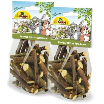 JR Farm Knabber-Hölzer Apfelbaum 2x100g 200 g