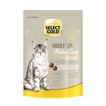 SELECT GOLD Maine Coon Adult Geflügel und Lachs 300 g