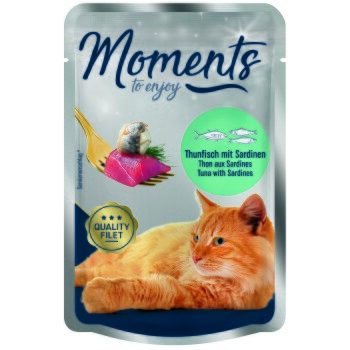 MOMENTS Adult Thunfisch mit Sardinen 12x70 g