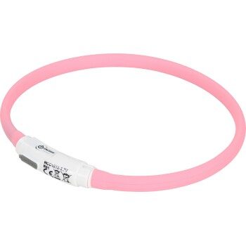AniOne Leuchtring Silikon Kette rosa S-M