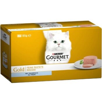 GOURMET Gold Mousse Pastete Thunfisch 8x85g