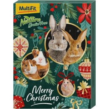 MultiFit Adventskalender Getreidefrei für Nager