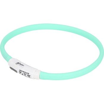 AniOne Leuchtring Silikon Kette türkis XS