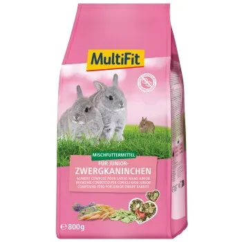 MultiFit Zwergkaninchen Junior 800g