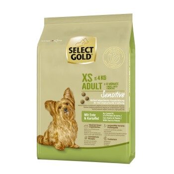 SELECT GOLD Sensitive XS Adult Ente und Kartoffel 1 kg