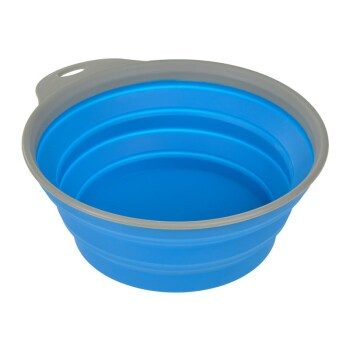 Dogs Creek Reise-Silikonnapf Trail blau 2 l