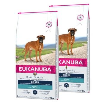 EUKANUBA Trockenfutter Hund Breed Specific Boxer Adult 2x12 kg