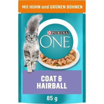 Purina ONE Coat & Hairball 26x85 g