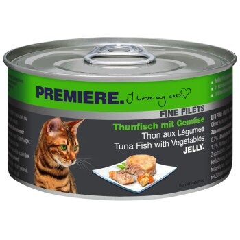 PREMIERE Fine Filets Thunfisch mit Gemüse 24x100 g
