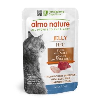 Almo nature HFC Jelly Thunfisch und Seezunge 24x55 g