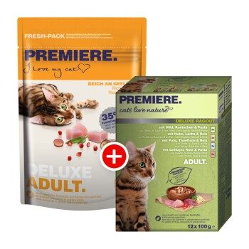 PREMIERE Adult Geflügel Mischfütterungs-Set