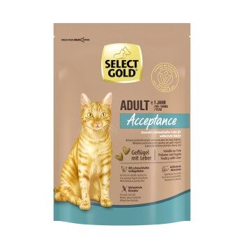 SELECT GOLD Acceptance Adult Geflügel und Leber 300 g