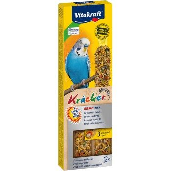 Vitakraft Kräcker Wellensittich 4x2er Energy-Kick