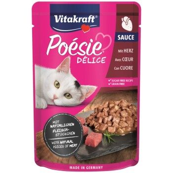 Vitakraft Poésie Déli mit Herzen 23x85 g