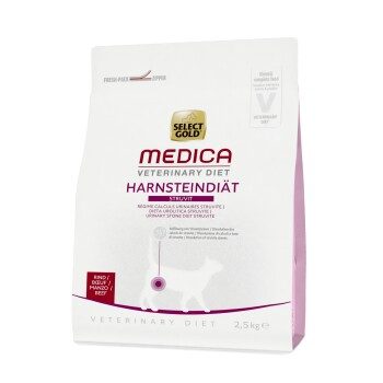 SELECT GOLD Medica Harnsteindiät Geflügel Rind 2.5 kg
