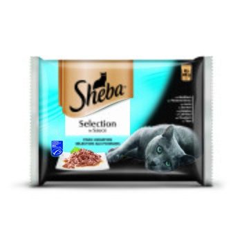 Sheba Selection Variation in Sauce 4x85g Mix-Pack