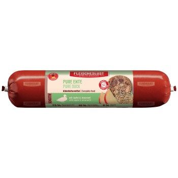 Fleischeslust Nassfutter Hund Sensitiv Adult Ente 16x400 g