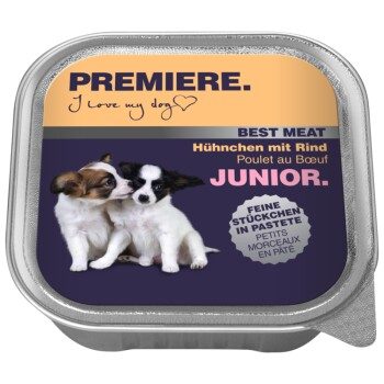 PREMIERE Best Meat Junior Hühnchen und Rind 32x100 g